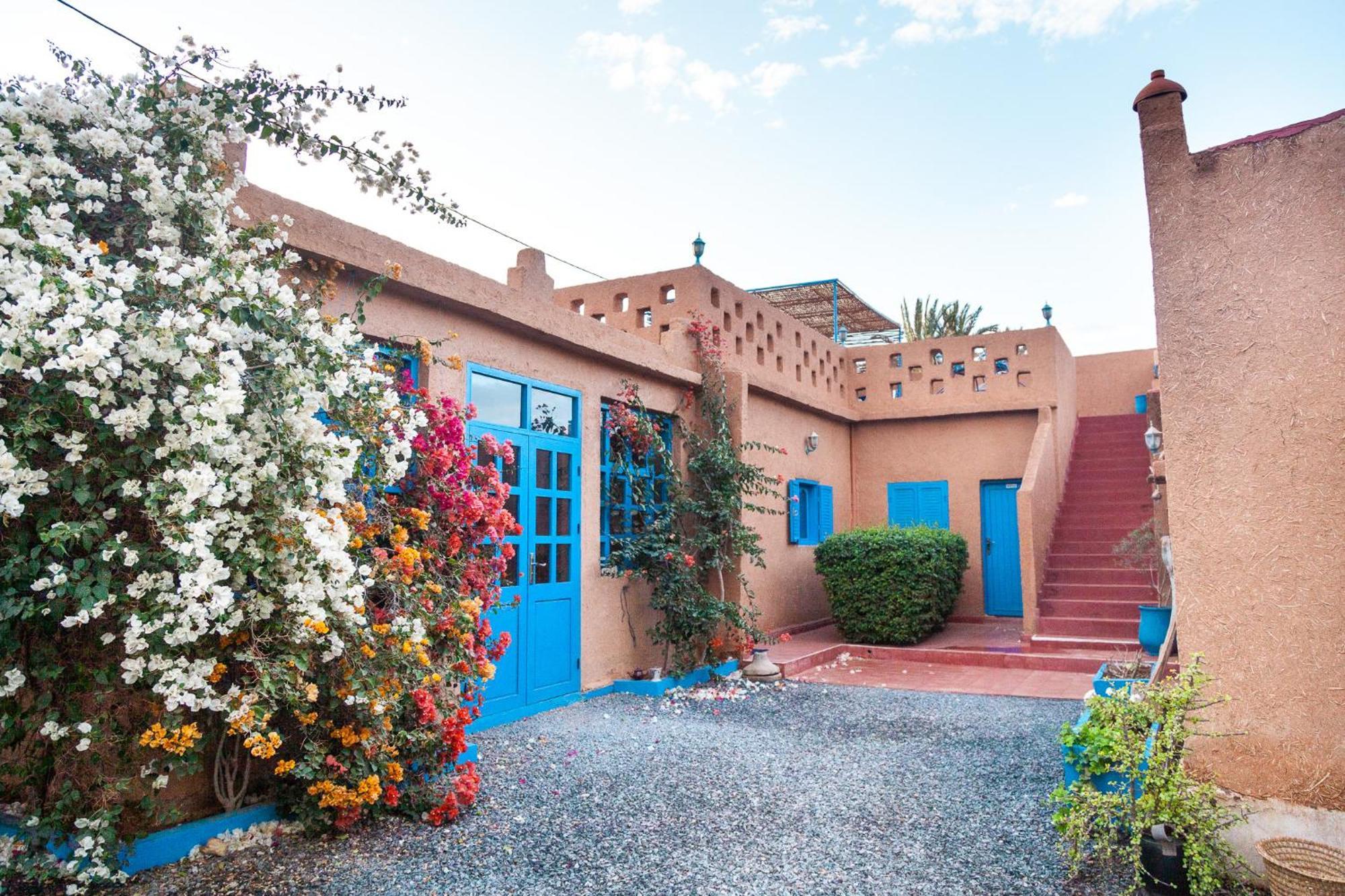 La Maison De L'Homme Bleu Aït Boukha المظهر الخارجي الصورة
